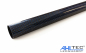 Preview: Carbon Rohr BLAU Hochglanz 25 mm x 23 mm x 500 mm