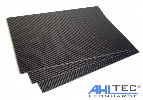 Carbon Platte 500 x 300 mm 2,0 mm