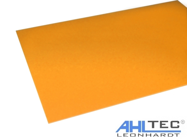 GFK orange 300 x 200 mm x 0,5 mm